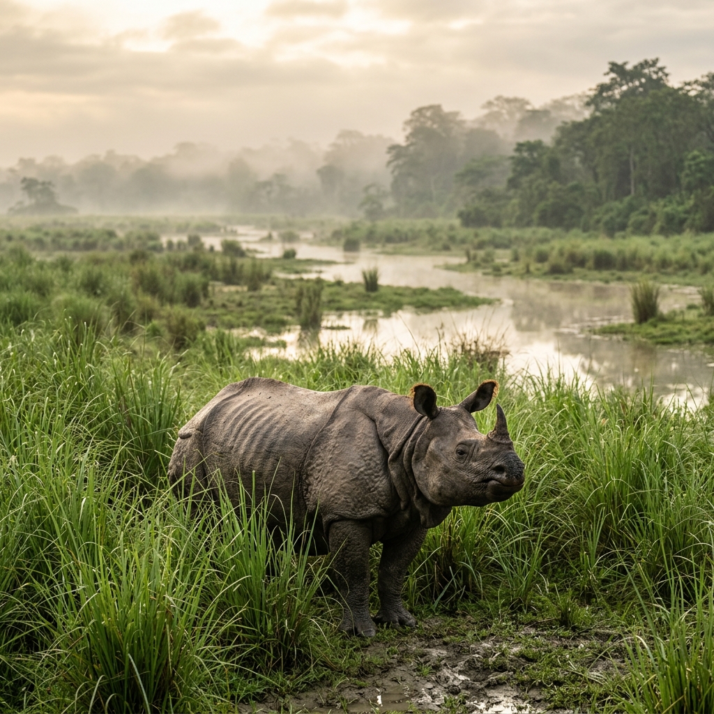 Kaziranga National Park zones